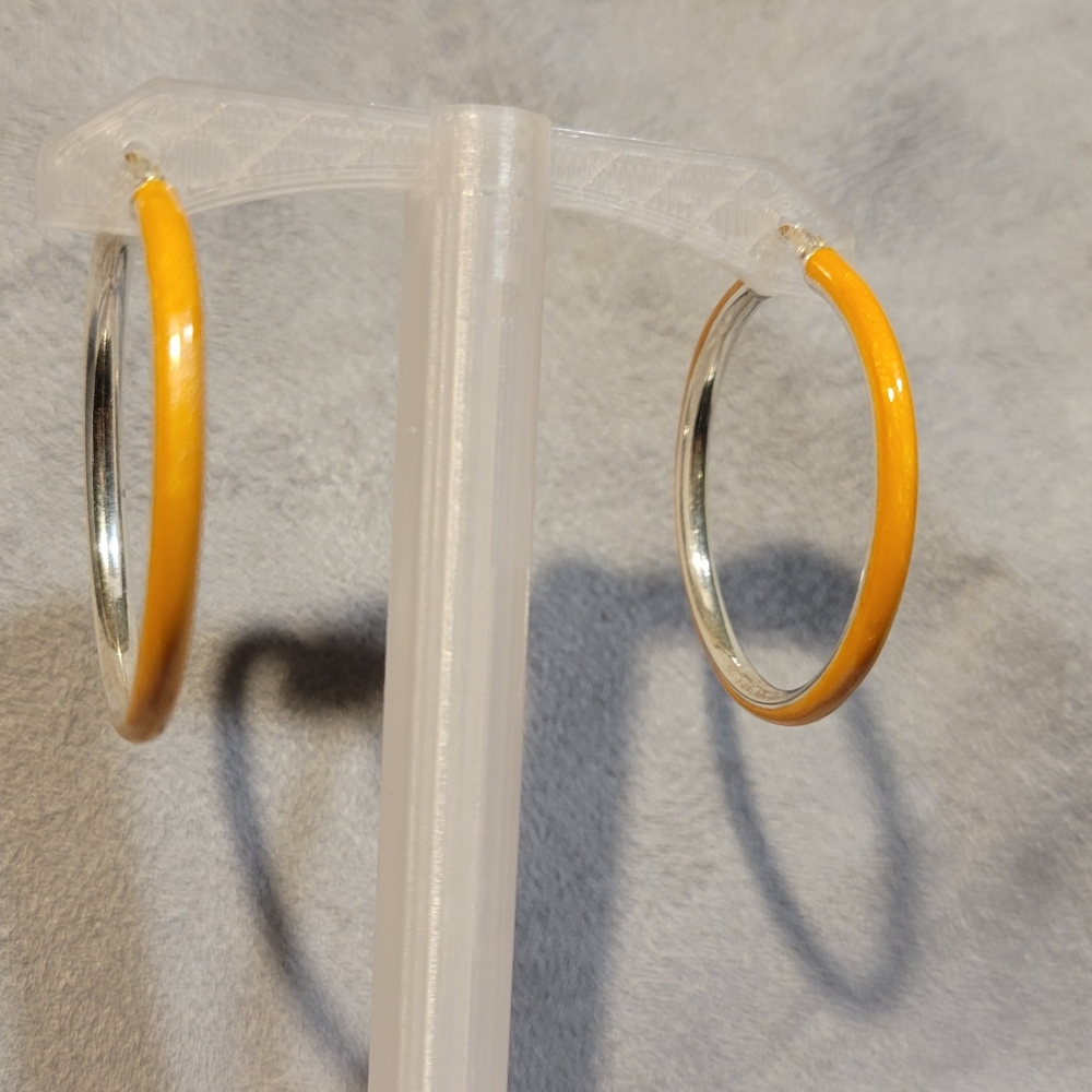 Hoop earrings